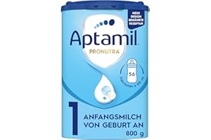 ‎APTAMIL Aptamil Pronutra 1 – Anfangsmilch von Geburt an, Mit DHA, Nur Laktose, Ohne Palmöl, Babynahrung, Milchpulver, 1x 800 g