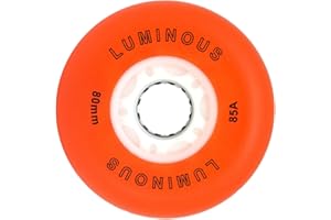 SEBA Orange Luminous Wheels (Set of 4) (76mm)
