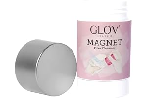 Glov Magnet Cleanser Soap - Environmentally Conscious Makeup Brush Cleaner Deep Cleans Cosmetic Brushes Preserves Fibre Quality Refreshing Scent Simple Application Stick