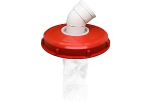 fllyingu Couvercle IBC avec Filtre en Nylon, 163mm/245mm Filtre Cuve IBC Couvercle, Couvercle IBC avec Évent pour Réservoir d'Pluie IBC