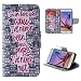 Produktbild Samsung Galaxy S6 G9200 Case, Premium PU Leather Wallet Pouch Flip Cover Case Anti-Scratch Defender CoverWomen For Samsung Galaxy S6 G9200 (I've Never)