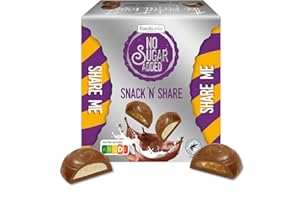 ‎FRANKONIA CHOCOLAT frankonia CHOCOLAT NO SUGAR ADDED Snack 'n' Share Mix Box, 120 g, Karamell