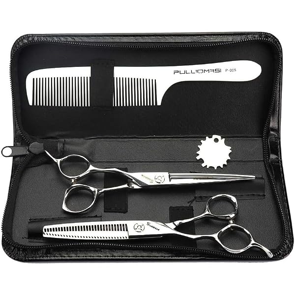 JIESENYU Haarschere Aus 440C-Stahl – 4/5/5,5 Zoll, Scharf & Präzise Für Friseure & Heimgebrauch