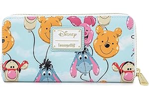 Loungefly Travel Accessories - Double Folded Wallet, One Size, Mehrfarbig,Blue