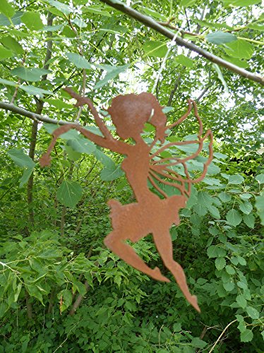 Elfe (Rostdeko) (groß) Anhänger - 3