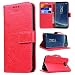 Produktbild SMART LEGEND Samsung Galaxy S8 Plus Hülle Lederhülle Schmetterling Weinstock Premium Schutzhülle Wallet Case Rot Muster Design Etui Brieftasche Ledertasche mit Handschlaufe Neu Zubehör im Bookstyle Cover Schale mit Ständer Standfunktion Etui Karten Slot Kartenfach und Magnetverschluss Flip Case