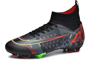 IFIKK Scarpe da Calcio Spikes per Uomo, Scarpe da Calcio Unisex, Scarpe da Calcio per Allenamento Professionale per Ragazzi