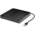 ZZOSRDR External CD DVD Drive, USB 3.0 Portable Drive Reader DVD CD RW Writer Burner Player Optical DVD Drive for Laptop, Desktop, Mac, IOS, Windows 10/8/7 / XP/Linux/Vista