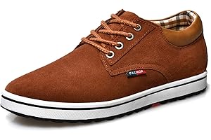 MEIDIASTRA Zapatos de ascensor de altura invisible para hombre, transpirables, con cordones, de moda, zapatos de vestir de Oxford, zapatos de vestir casuales - 2.36 pulgadas más alto
