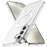 Lavderuar Samsung Galaxy S26 Uyumlu Kamera Korumalı Magsafe İle Uyumlu Wireless Şarj &Ouml;zellikli MGSF001 Şeffaf Kılıf (Şeffaf, 