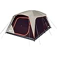 Coleman Skylodge Instant Tent, 4/6/8 Person Tent Sets Up in About 1 Minute, Weatherproof Tent with Pre-Attached Poles & Carry Bag, Made of PFAS-Free Materials