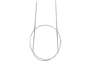 Addi Rundstricknadel, Metall, Weiße Bronze, 60 cm, 2 mm