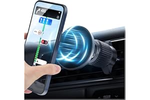 Adunsiaoto Supporto Magnetico per Telefono Da Auto, Supporto Del Telefono Dell'automobile Magnetico Con Ventilazione, Supporto Magnetico per Telefono Da Auto Aggiornato per La Presa D'aria Auto