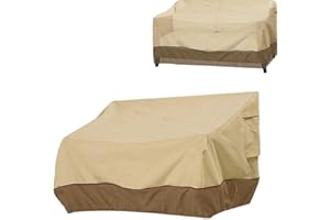 Housse de Canapé Extérieure, Jardin imperméable Anti UV, Couverture Canapé, Bâche Chaise Extérieur Loveseat en Tissu, Couverture de Banc de Patio Housse de Protection pour Jardin, 223 x 83 x 84 cm