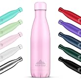 LO Stainless Steel Thermal Bottle, Isothermal, BPA-Free, 500 ml | Keeps Drinks Cold 24 Hours and Hot 12, Double Walled, Leakp