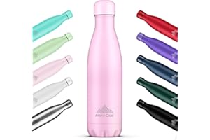 Mont-Clair l'O Borraccia Termica 750ML in Acciaio Inox, Borracce Termiche - 12h di Bevanda Calda e 24h di Bevanda Fredda - Senza BPA, Bottiglia Acqua, Borraccia 750ML Rosa