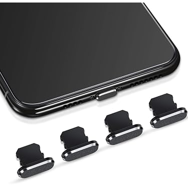 6x Süße Staubschutzstecker Für USB-C Mit Anhänger – Schützt Ladeanschluss Von Handy, Tablet & Kopfhörern