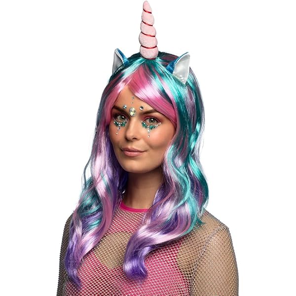 Goldenes Einhorn Stirnband Mit Elastischem Horn | Verstellbarer Kopfschmuck Für Cosplay & Feste