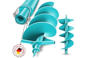 BRUNNENTAL ® Earth Drill 250 mm – Ideal for Excavation Work – Hand Ground Drill – Easy to Use Robust Drill Bit – Buy Earth Drill – Pile Drill Well Drill 250 mm