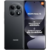 XIAOMI REDMI Note 15 4G Smartphone 8+256GB, Black | 6.77" FHD+ AMOLED Display, MediaTek Helio G100-Ultra, 108MP Camera, 6000m