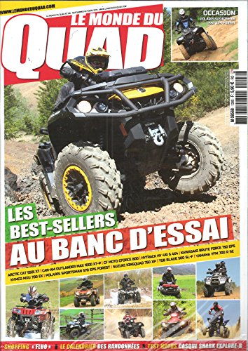 le monde du quad hors-série; les best-sellers au banc d'essai