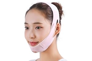 SMOOSTART Ceinture de levage du visage, double menton, ceinture de levage intensif pour le visage, ceinture fine double menton, pour soins de la peau et raffermissement du menton