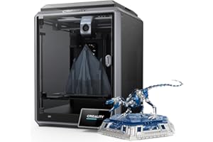 COMGROW Stampante 3D ufficiale Creality K1 con velocità di stampa 600mm / s Accelerazione 2000mm / s², 300 °C 32mm / s² Flow Hotend Auto Level Dual-gear Direct Extruder Print 220x220x250mm