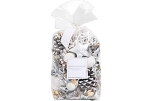 GENERIC Scented Potpourri Bag Home Fragrance Natural Dried Botanicals Ready to Gift – Long-Lasting Aroma for Bedroom, Wardrobe, Living Room (Snowflake)