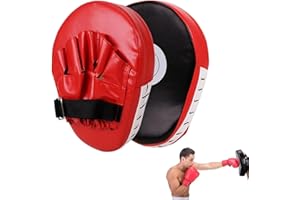 LATRAT 1 Paar Pratzen Trainer Pratzen Kickboxen Boxen Pratzen, Schlagpolster Boxpads Kickboxen Schlagkissen für Muay Thai Karate Taekwondo Martial Arts