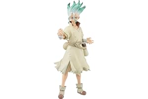 Last Level BanPresto - Dr. Stone - Figure of Stone World - Senku Ishigami Statue
