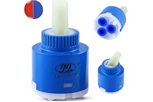 ENUTROF 40 mm wkład do kranu miksera ceramiczny wymienny wkład odpowiedni do jednouchwytowego kranu zlewozmywakowego i prysznicowego