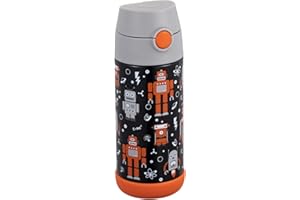Snug, Borraccia Thermos per Bambini, Bottiglia Termica con Cannuccia