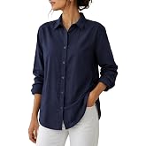 Kimakshi Women Cotton Shirt | Casual Shirt's for Women | Long Sleeve Button Down Casual & Office Wear Shirt for Girls