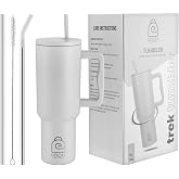 DOCAT 1200ML Stainless Steel Tumbler with Lid and Straw, Hot and Cold Double Insulated Sipper Mug, 100% Leak Proof Coffee Tum
