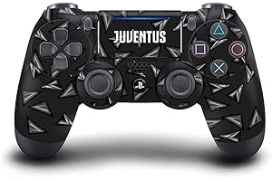 Head Case Designs Licenza Ufficiale Juventus Football Club Motivo Geometrico Arte Vinile Sticker Gaming Pelle Adesivo Compatibile con Sony Playstation 4 PS4 DualShock 4 Controller