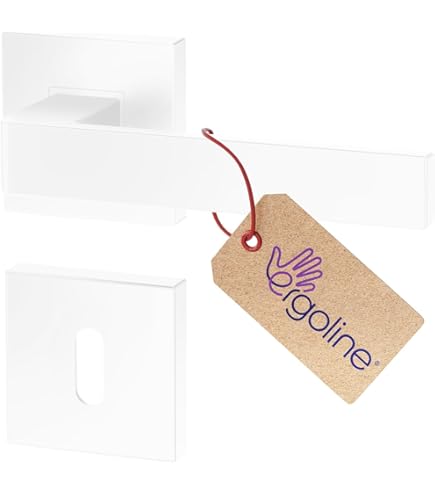 Maniglia Porcellana Champagne Per Porta Metal Style 19138 • Maniglie Design - Foto 13