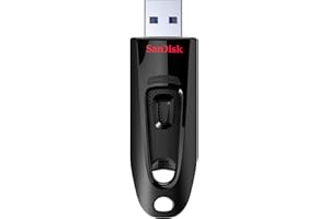 SanDisk Ultra 64GB, USB 3.0, Flash Drive, Upto 130MB/s R, Pendrive, Black, 5Y Warranty (SDCZ48-064G-I35)