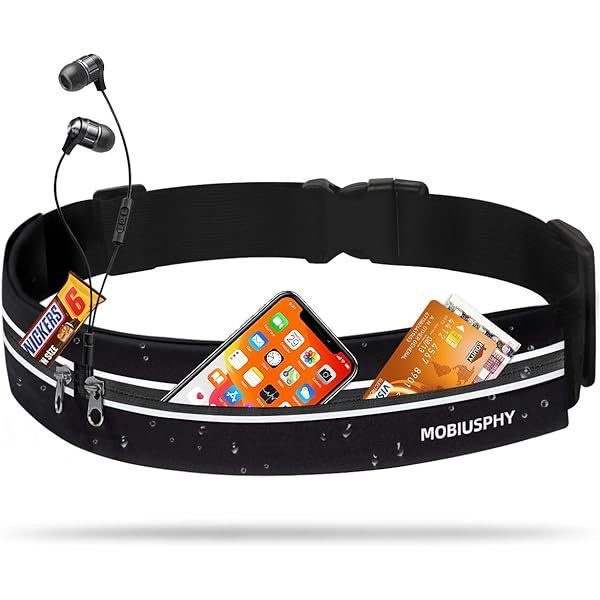 Marsupio Da Corsa Fitgriff - Porta Cellulare Regolabile | Anti-Sudore E Riflettente Per Jogging - Foto 4