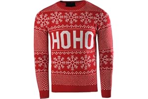SoulStar Mens Christmas Jumper Xmas/Reindeer Stag Nordic Festive Jumper