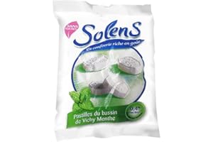 Solens Pastilles du Bassin de Vichy Menthe Sans Sucre 100 g