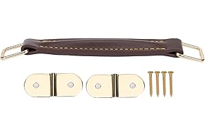 SUNGOOYUE PU-Leder Griff f¨¹r Gitarrenverst?rker, Interne Stahlverst?rkung Lautsprecher Gitarrenkoffer Griff Ersatzzubeh?r(Braun),Sonstiges