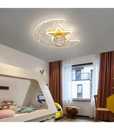 Modern LED Ceiling Light, 3-Color Dimmable Acrylic Ceiling Lights - View #3