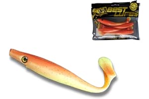 GÉNÉRIQUE [PigShad Pro] Leurre Peche carnassier | Leurres Souple brochet et Tout carnassiers, pour Vos Canne a pêche rivière et/ou mer, Article Indispensable à Votre matériel de Peche