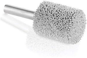 Kutzall Original Fresa a Cilindro, Albero da 1⁄4", Grana grossa - Accessorio Falegnameria per Attrezzi Bosch, DeWalt, Milwaukee, Makita. Carburo di Tungsteno Abrasivo, (19mm) X (25.4mm), C-34