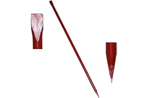 BAUCOMPANY24 Brechstange 2000 mm, gerade Schneide und Spitze