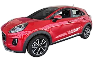 HEKO J&J Automotive | Deflettori D'Aria Antiturbo Per Puma dal 2020, Set di 2 Pz, Anteriore, Nero, Antivento, Antipioggia, Fume' Oscurati