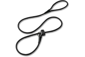 Fenrir Slip Leash 1.4m Professional Dog Training Lead To Stop Pulling, Perfect For Walks, Easy To Use, Spring Loaded Stopper, Light Weight And Durable