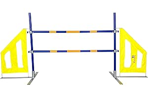 Callieway Pacchetto di Doppio: Ostacolo d'agilità Originale Conforme nel regolamento FCI