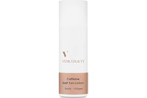 ‎VENICEBEAUTY VENICEBEAUTY Self Tan Lotion Caffeine – Selbstbräuner Lotion | natürliche Bräune, angenehmer Duft - mit Koffein, Mandelöl, Kokosnuss und Vitamin E