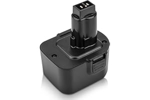 Goodexo Batería de Repuesto 3.6Ah NI-MH para Dewalt Batería 12V para Dewalt DE9074 DE9071 DE9075 DE9501 DW9071 DW9072 EZWA49 EZWA60 EZWA61 DC9071 DE9037 DE9072 152250-27 397745-01 XR2 DC756 DC740